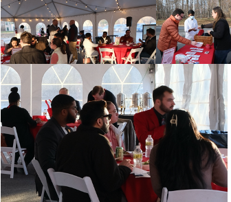 MBS students dining