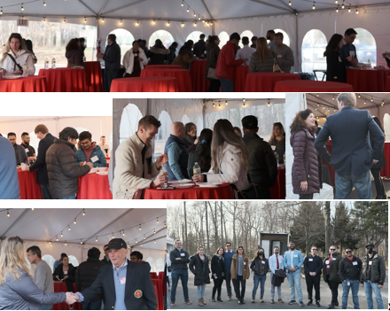 MBS faculty, staff, students, and alumni gathered