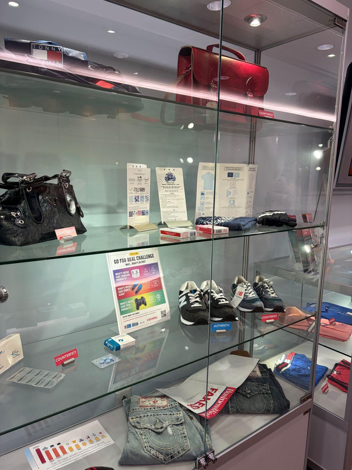 Items on a shelf