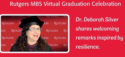 Dr. Silver sharing virtual address on Zoom