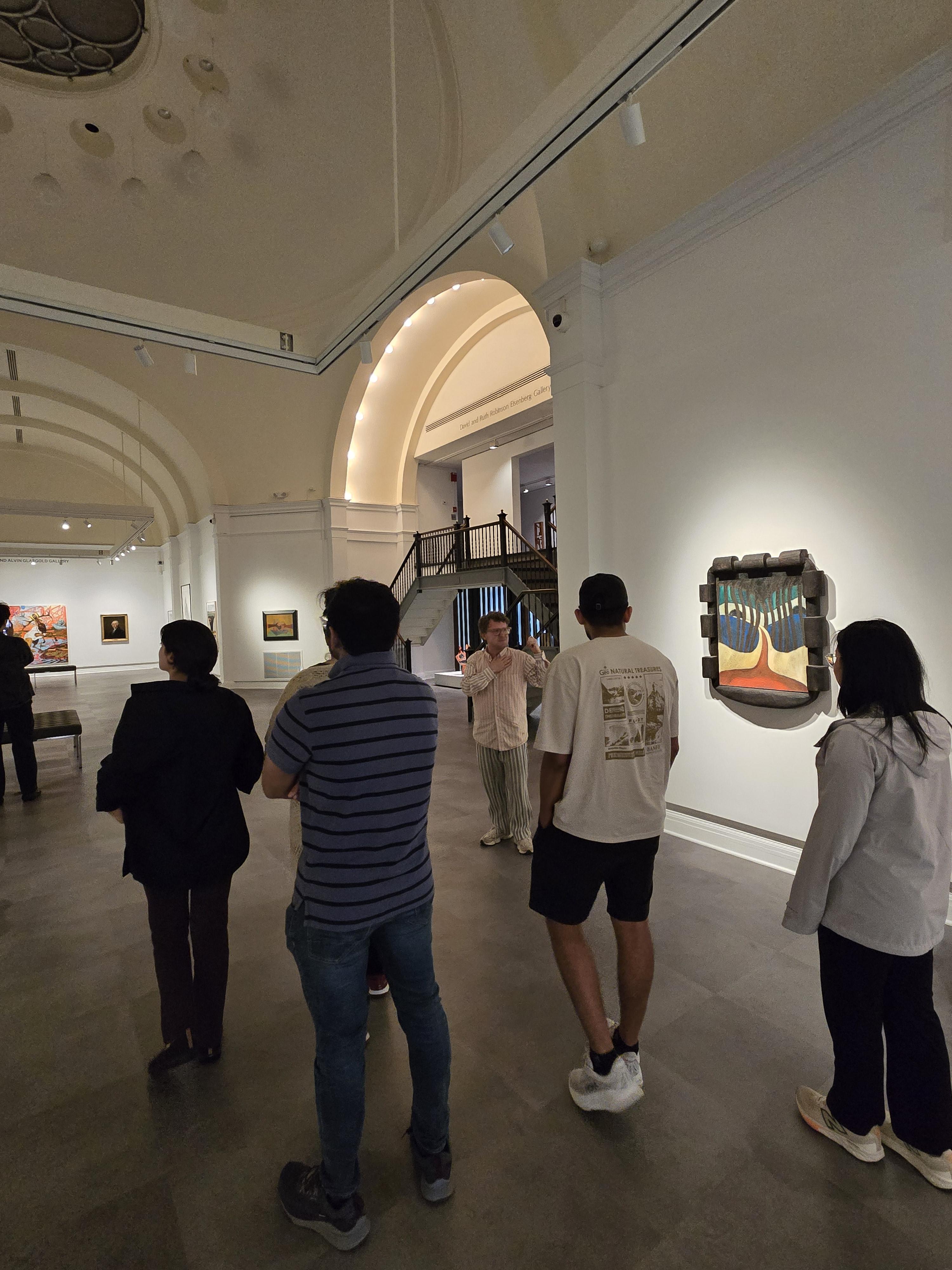 Students on a field trip
