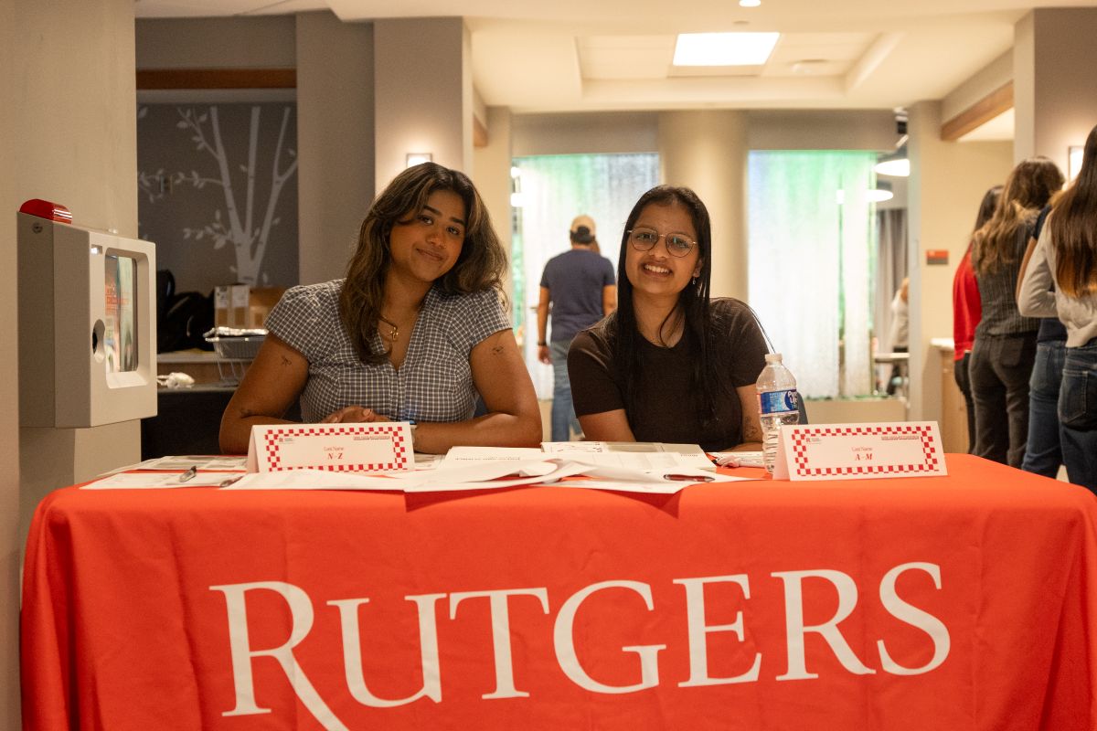 students smiling