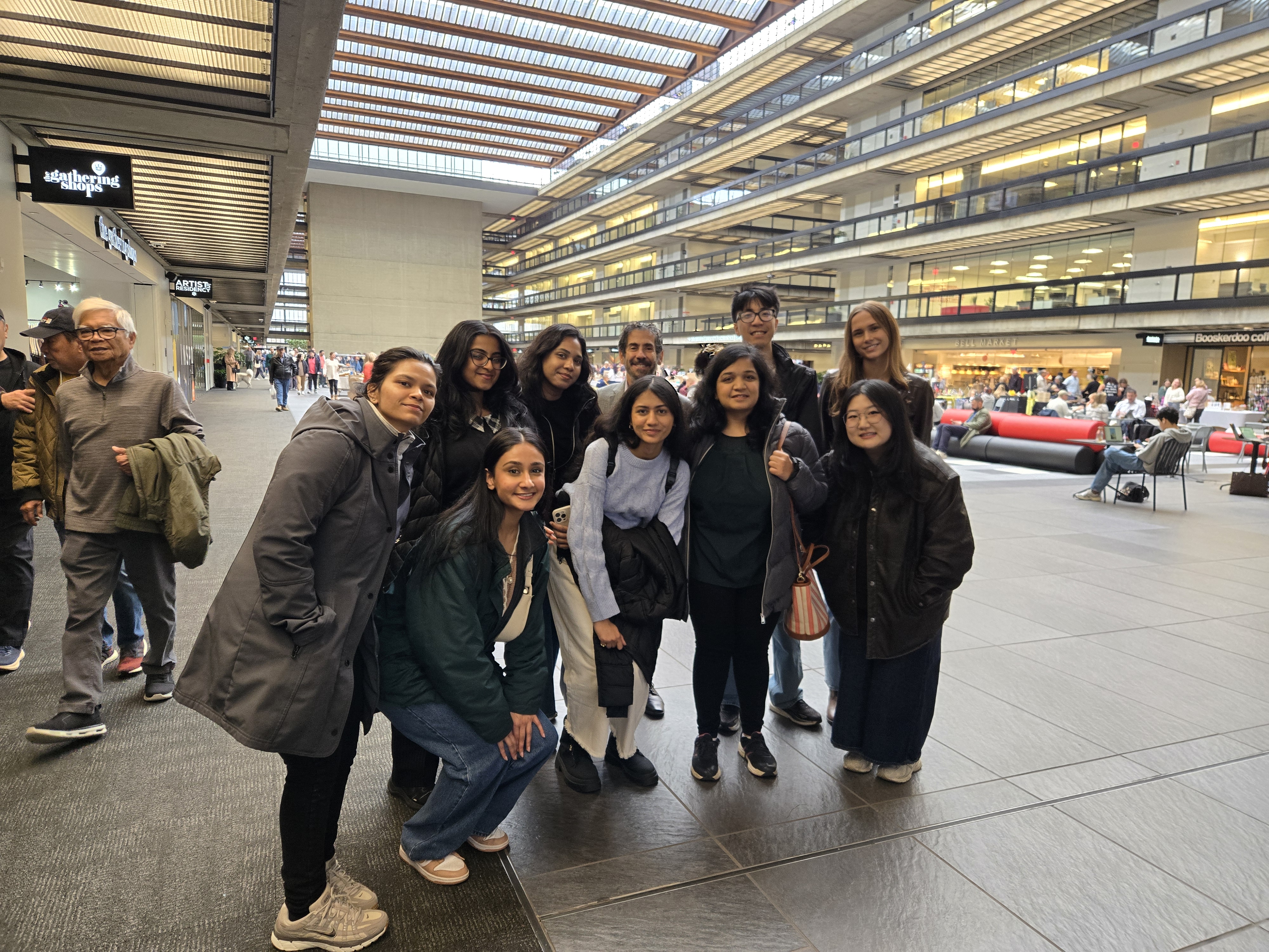 Group photo in Bell Labs
