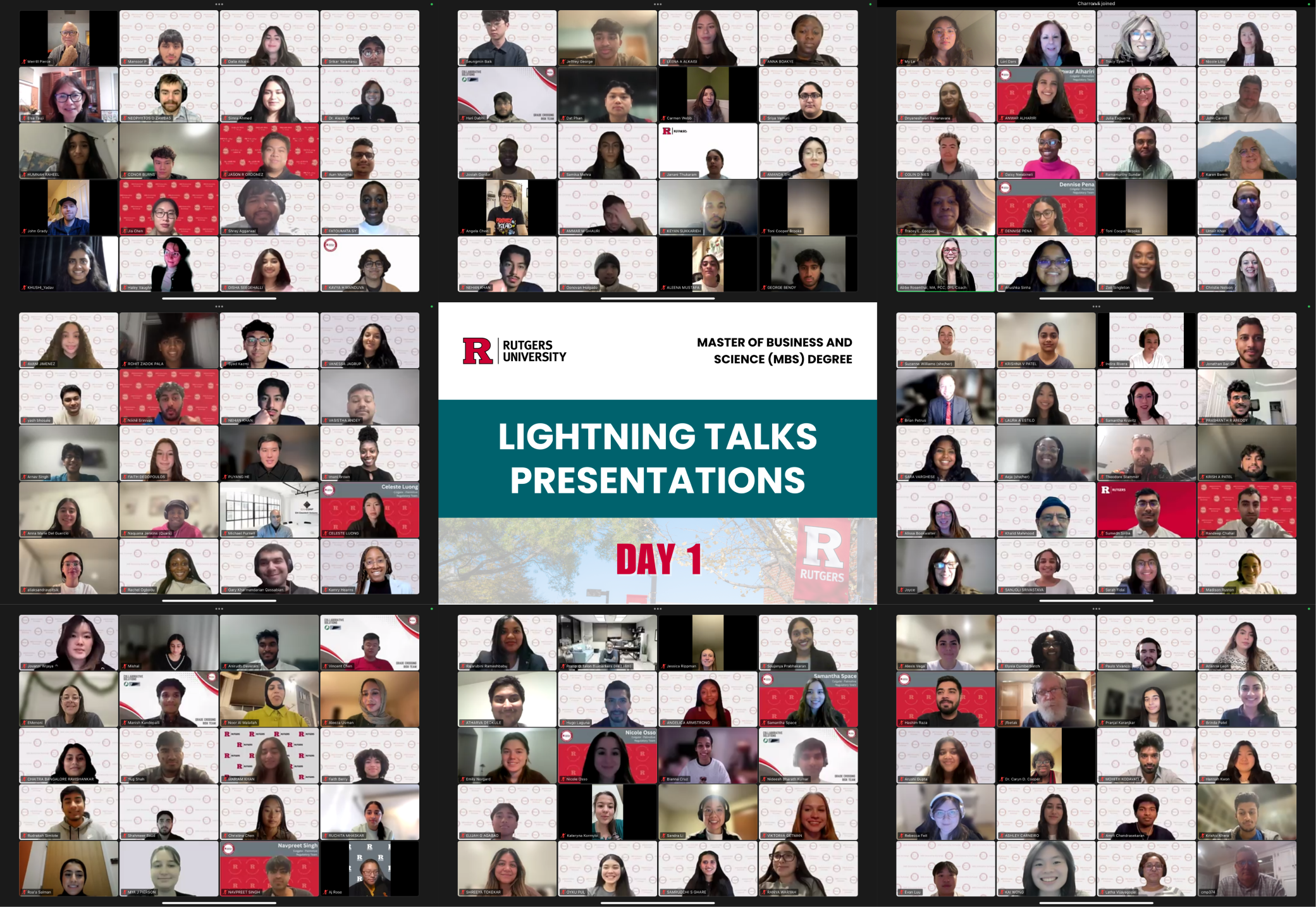 lightning talks presentations day 1