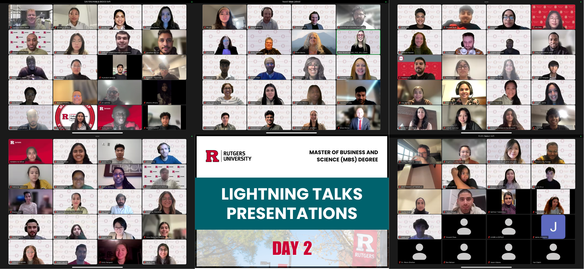 lightning talks presentations day 2