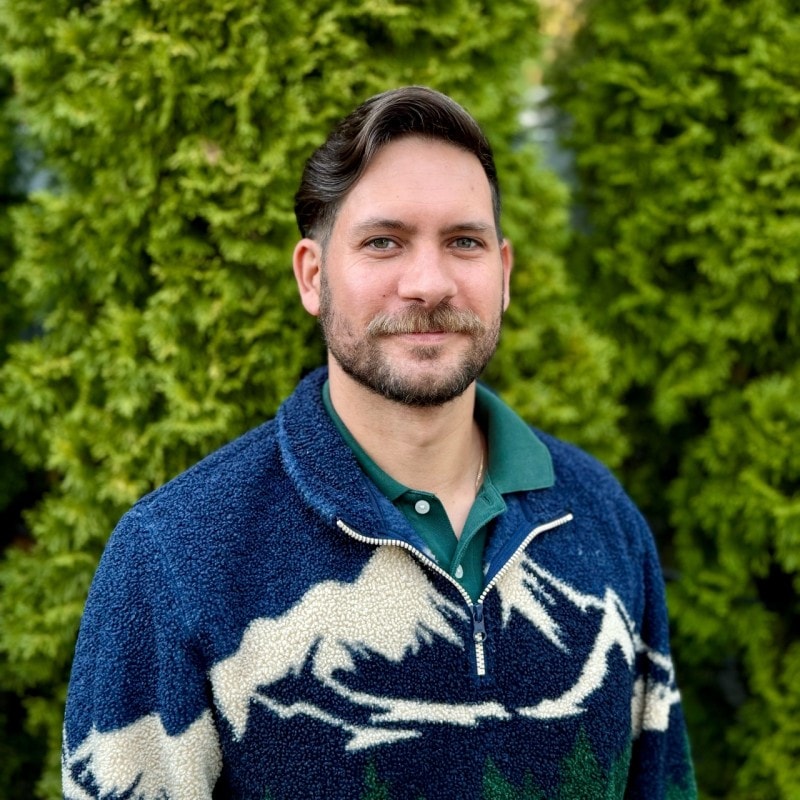 Professional headshot of a man
