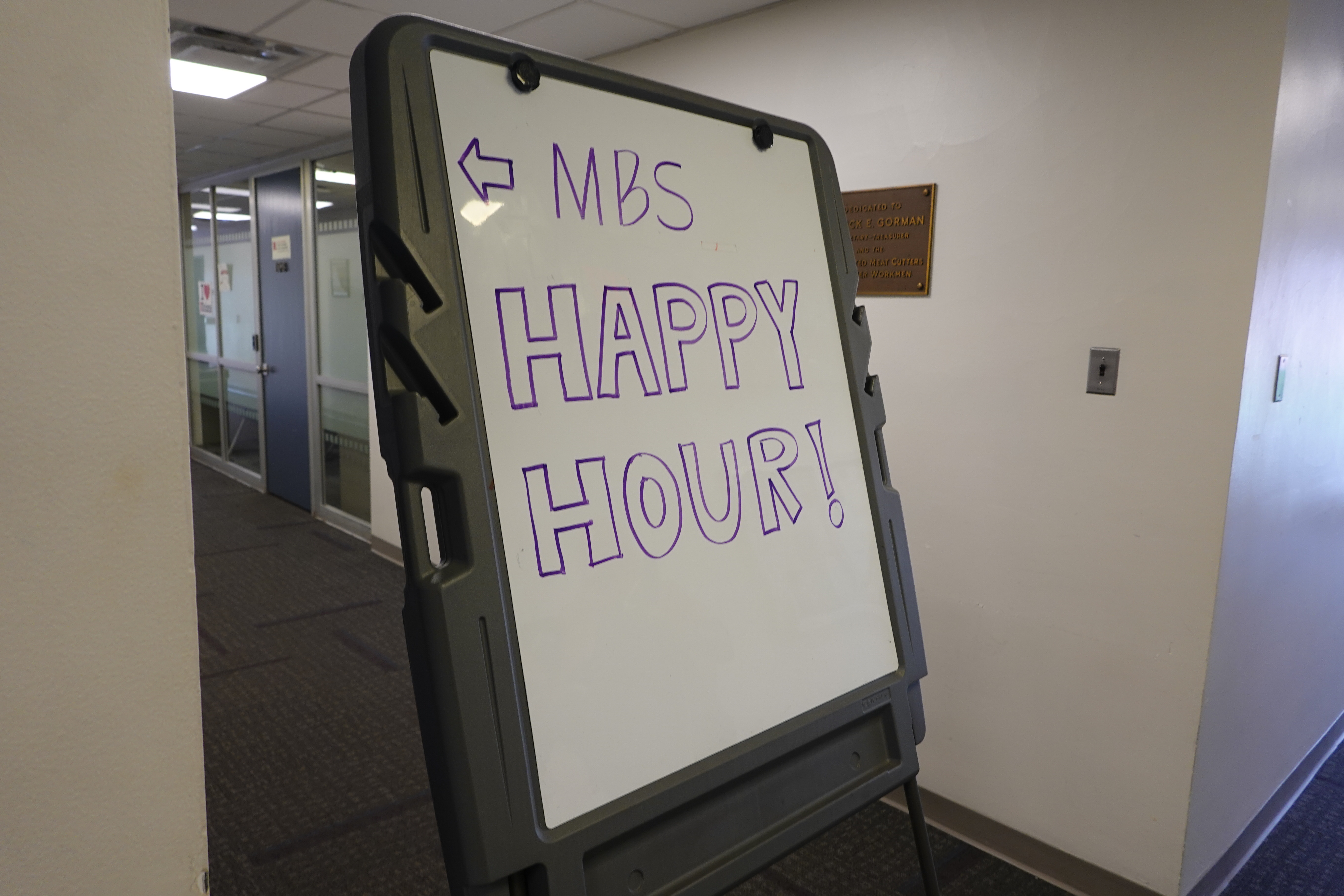 happy hour signage