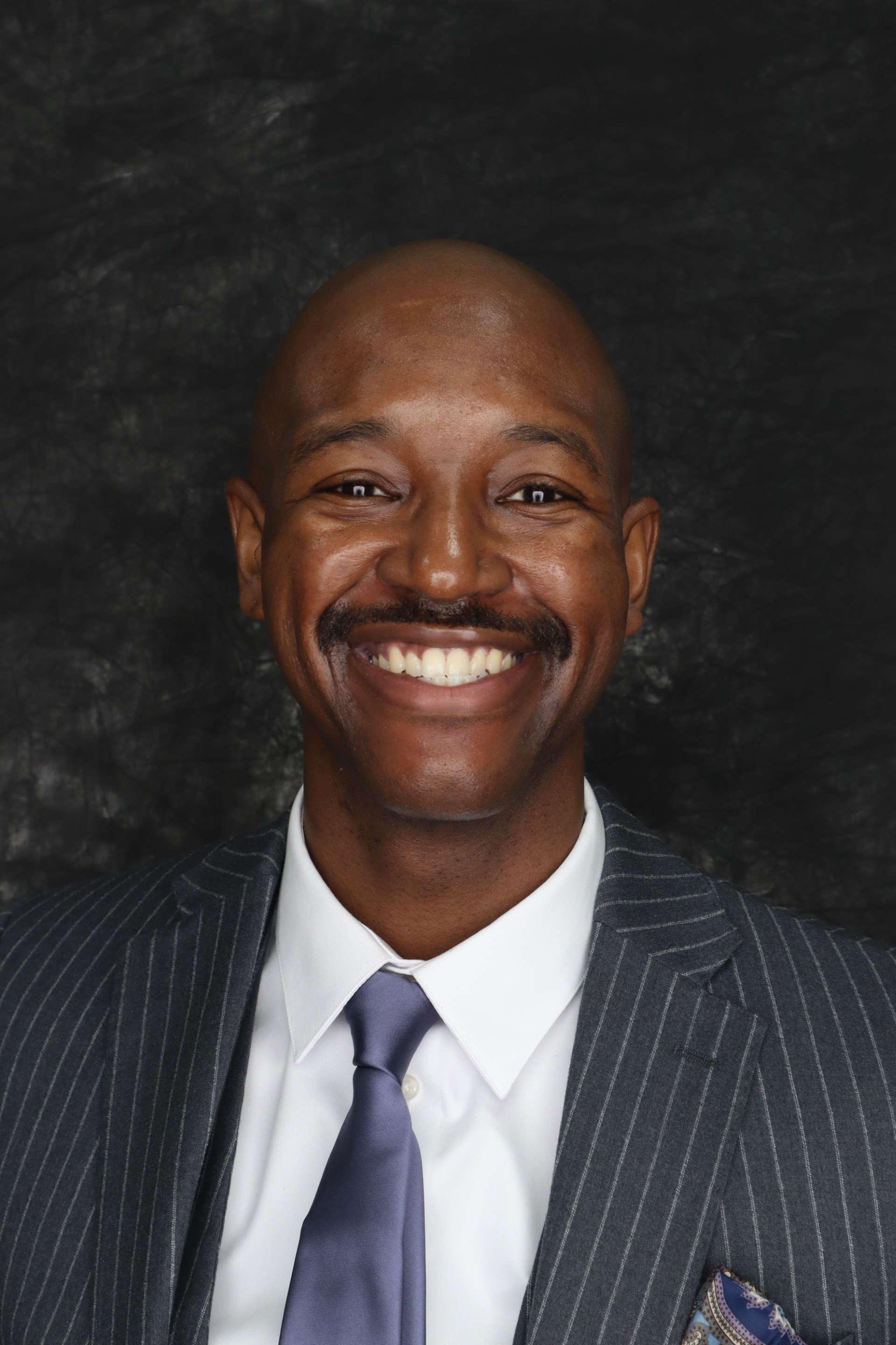 A man in professional attire