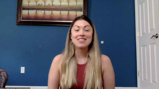 Yoga and mindfulness instructor on Zoom