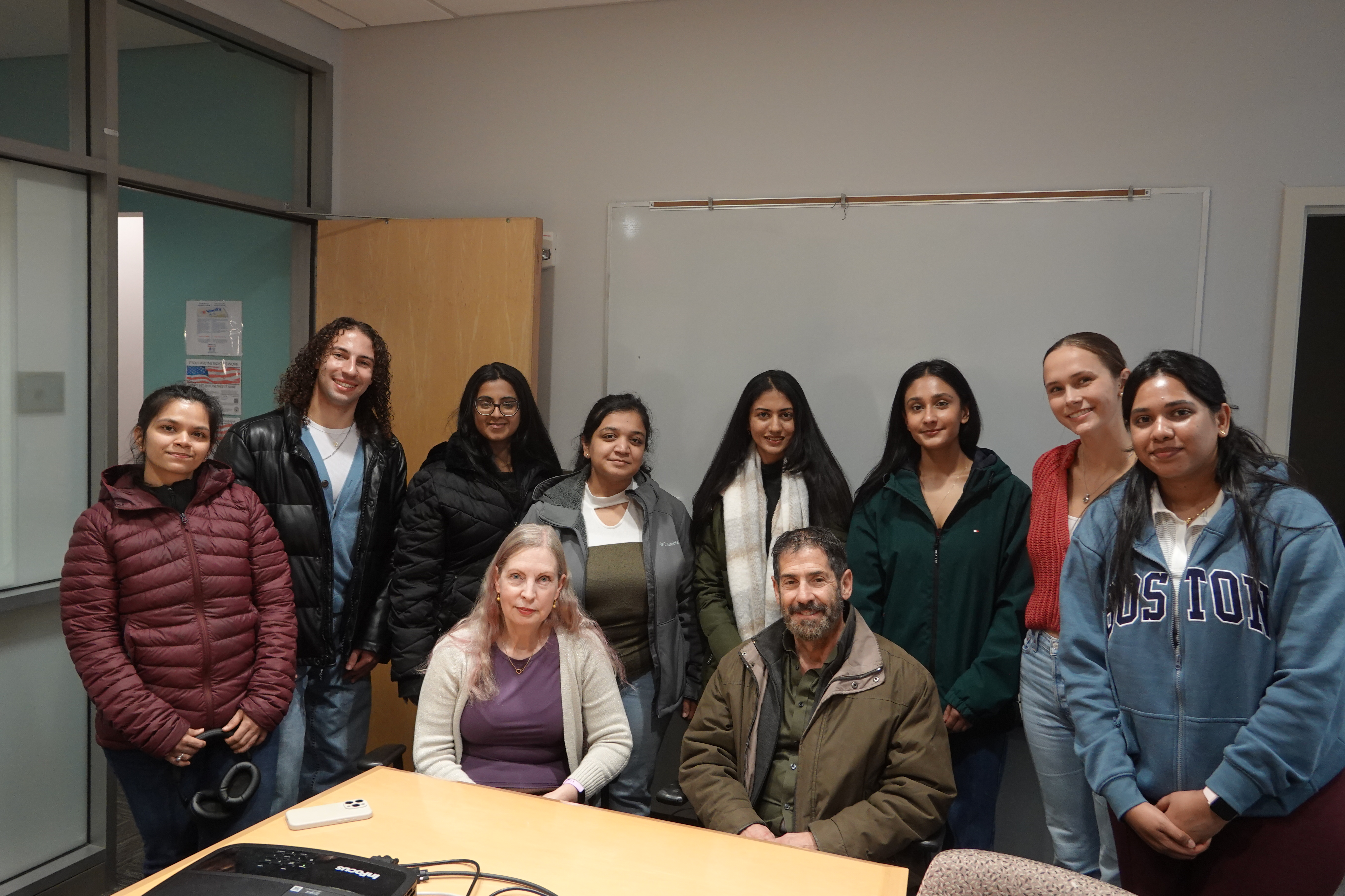 Group photo in Center for Dermal Research