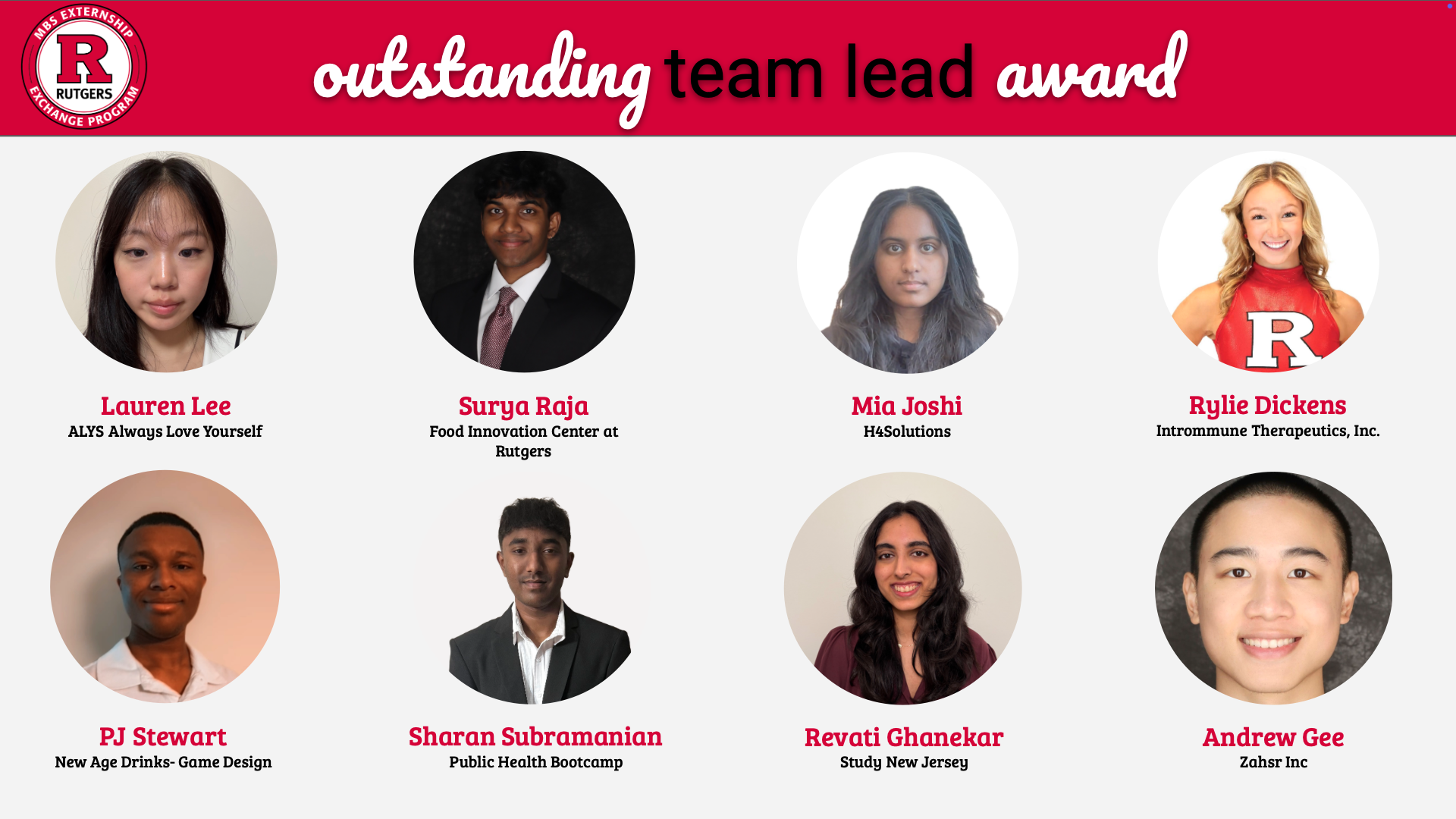 Student Achievements