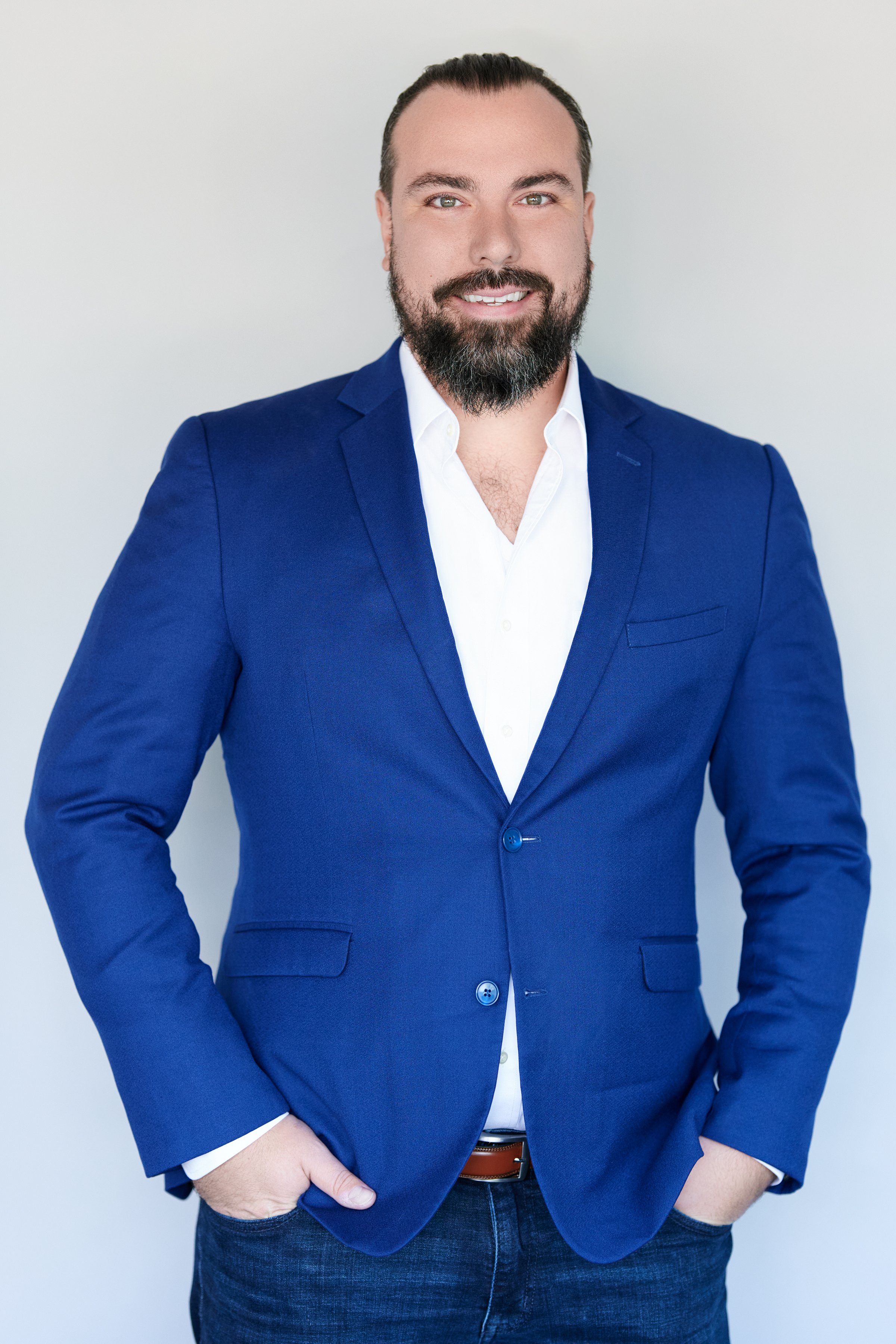 professional photo of a man in a suit