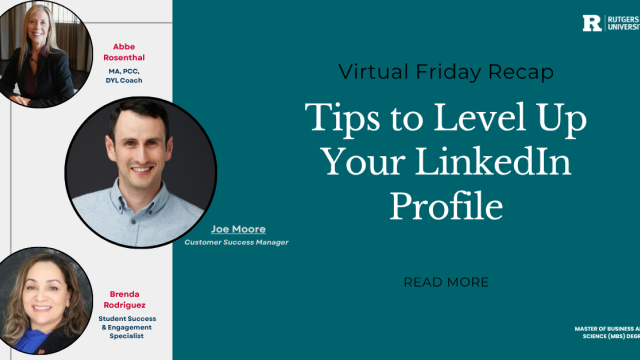 Cover design of an event featuring a man and two women