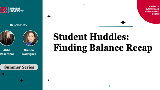 Graphic with title of article