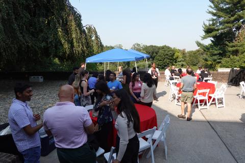 group outside