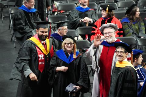 group photo of people smiling