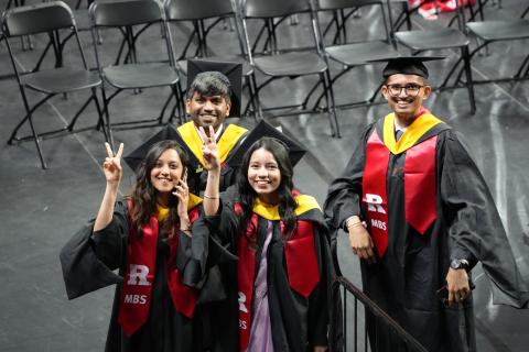 group photo of people smiling